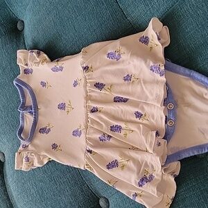 Kyte BABY bluebonnet onsie dress